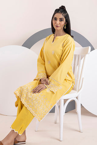 Lakhany 02 Piece Ready to Wear Embroidered Shirt & Trouser - LSM-3055