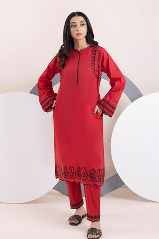 Lakhany 02 Piece Ready to Wear Embroidered Shirt & Trouser - LSM-3056