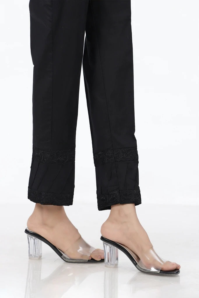 Lakhany 01 Piece Cambric Trousers LSM-T-2522-Black