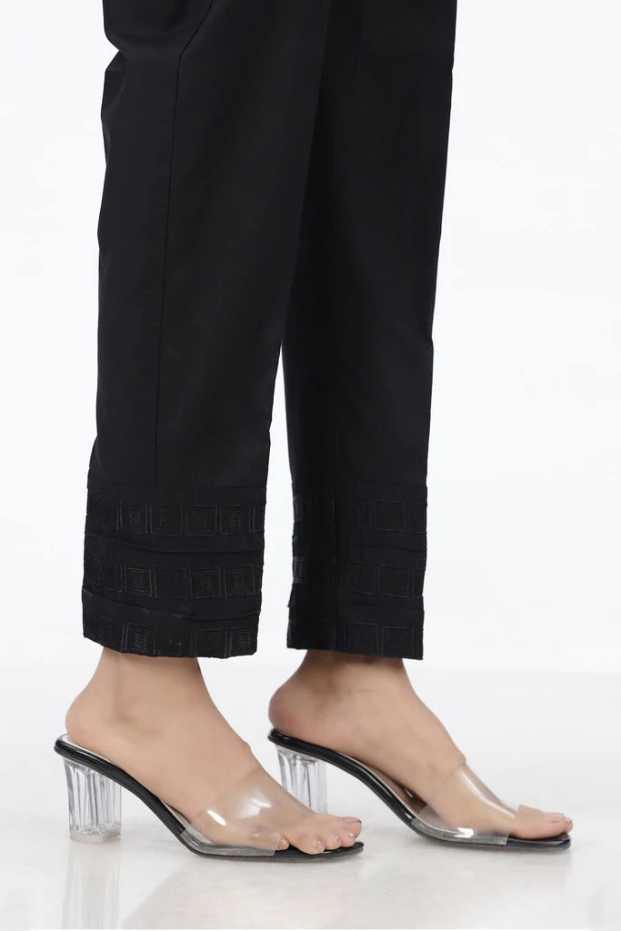 Lakhany 01 Piece Cambric Trousers LSM-T-2524-Black