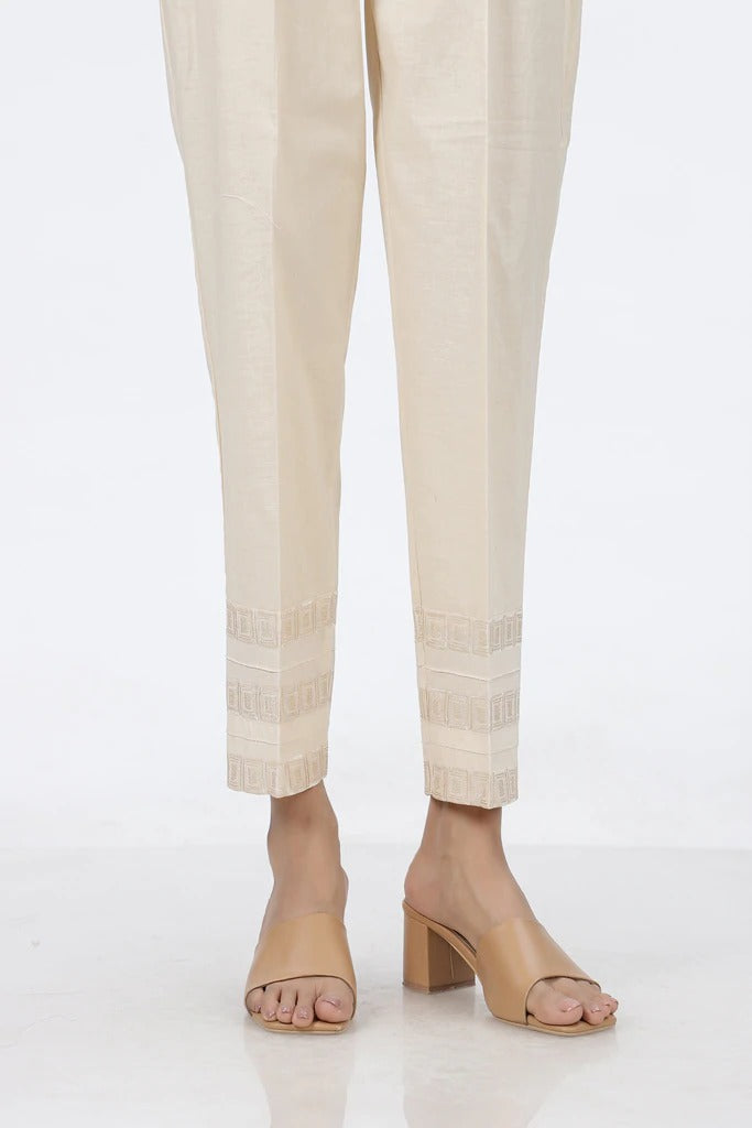 Lakhany 01 Piece Cambric Trousers LSM-T-2524-Beige