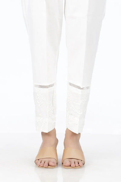 Lakhany 01 Piece Cambric Trousers LSM-T-2525-White