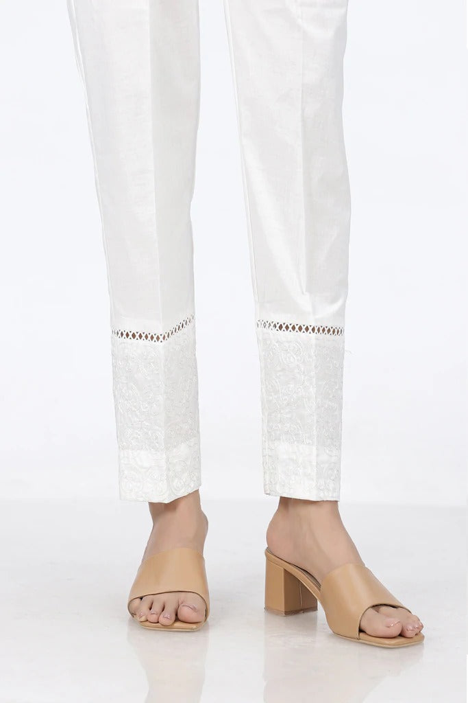Lakhany 01 Piece Cambric Trousers LSM-T-2527-White