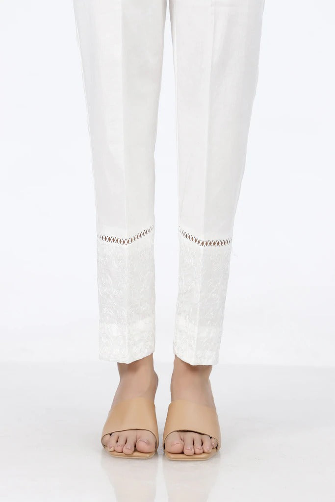 Lakhany 01 Piece Cambric Trousers LSM-T-2527-White