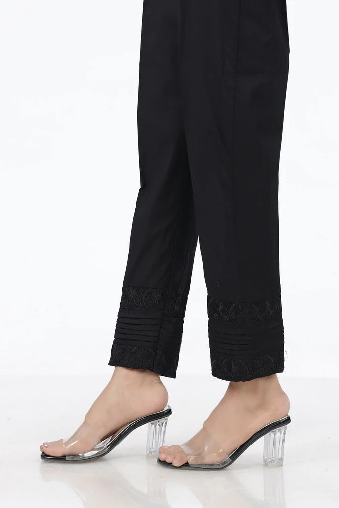 Lakhany 01 Piece Cambric Trousers LSM-T-2529-Black