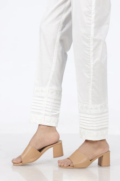 Lakhany 01 Piece Cambric Trousers LSM-T-2529-White