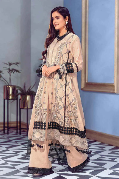 Gul Ahmed 3PC Swiss Voile Unstitched Embroidered Suit LSV-22010