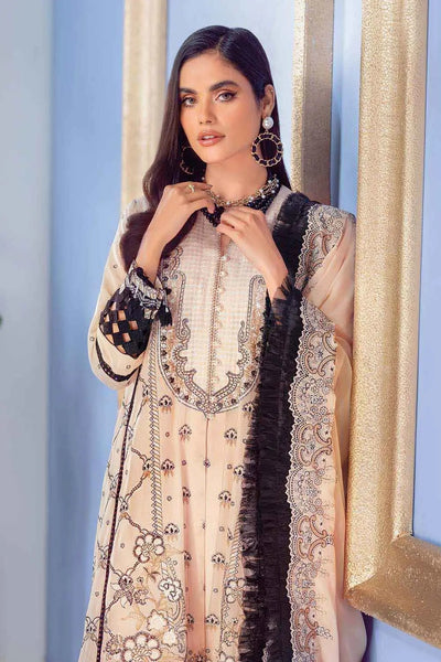Gul Ahmed 3PC Swiss Voile Unstitched Embroidered Suit LSV-22010