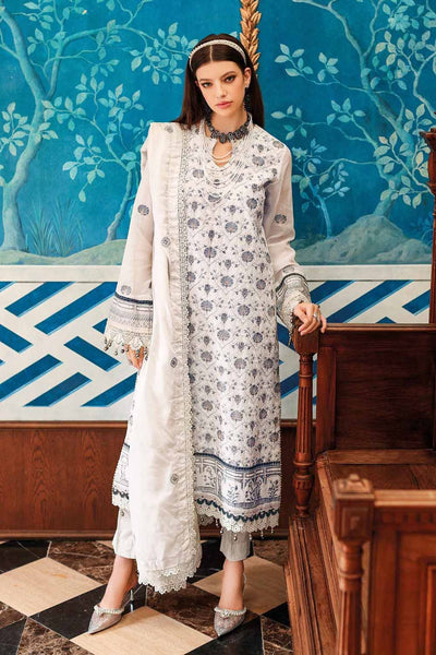 Gul Ahmed 3PC Embroidered Swiss Voile Unstitched Suit LSV-32014