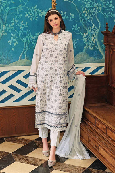 Gul Ahmed 3PC Embroidered Swiss Voile Unstitched Suit LSV-32014