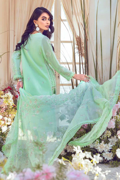 Gul Ahmed 3PC Embroidered Swiss Voile Unstitched Suit With Embroidered Chiffon Dupatta LSV-32015