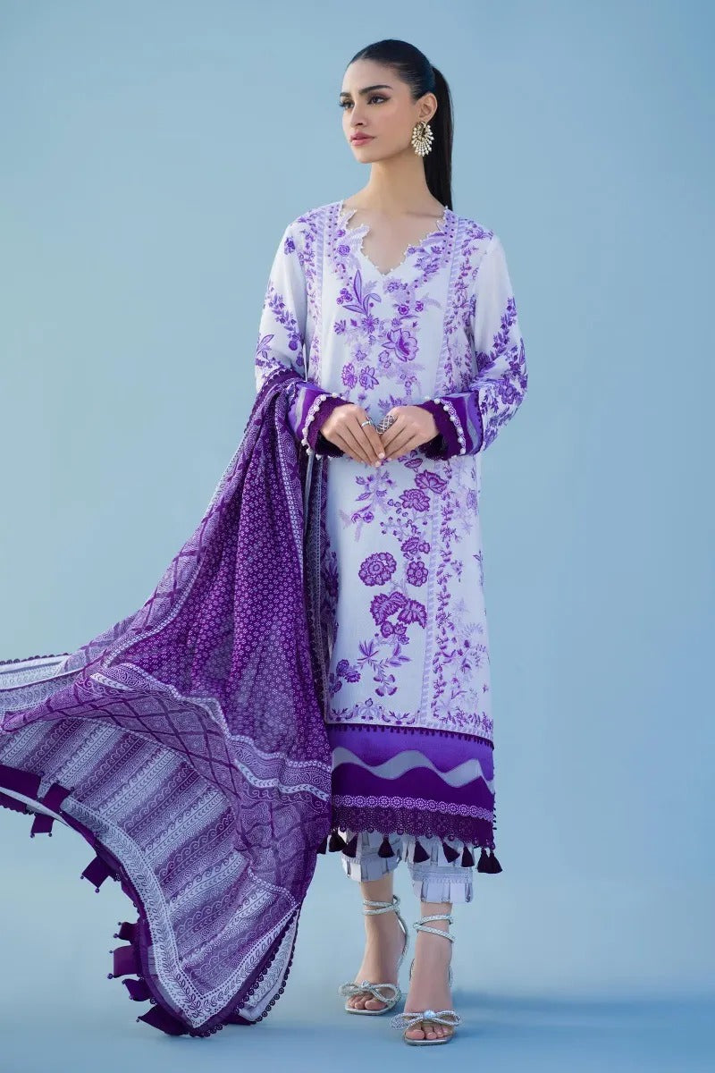 SANA SAFINAZ 3 Piece Unstitched Digital Printed Suit - M222-015B-CJ