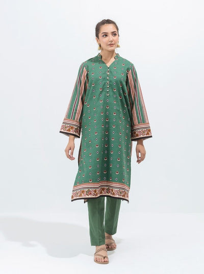 Beechtree 2 Piece Stitched Printed Khaddar Suit MB2W21U02