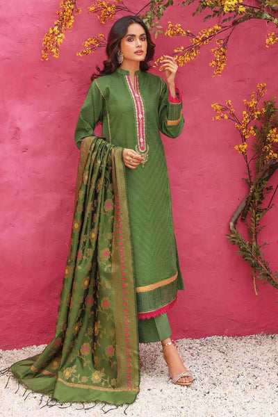 Gul Ahmed 3PC Jacquard Embroidered Unstitched Suit MJ-22005