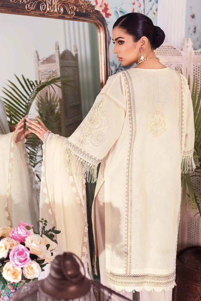 Gul Ahmed 3PC Jacquard Embroidered Suit MJ-22023