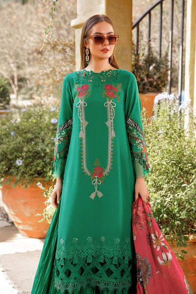Maria. B 3 Piece Unstitched Printed Lawn Suit - MPT-1707-A
