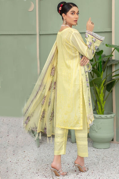 Mahi By Rangz 3 Piece Stitched Embroidered Suit - D-05