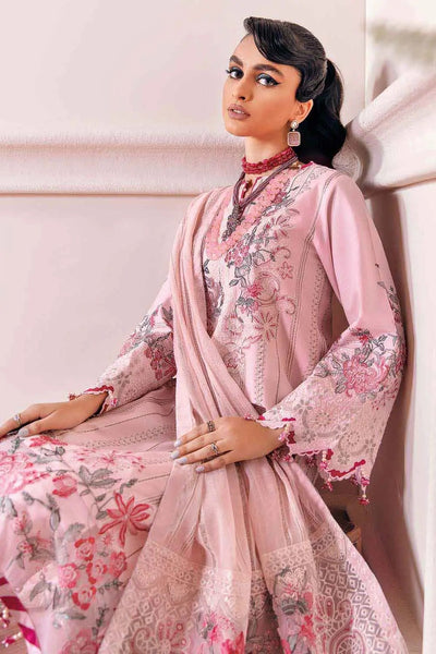 Gul Ahmed 3PC Luxury Embroidered Lawn Unstitched Suit PM-22005