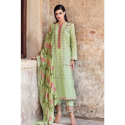 Gul Ahmed Embroidered Jacquard Unstitched 3 Piece Suit PM-285