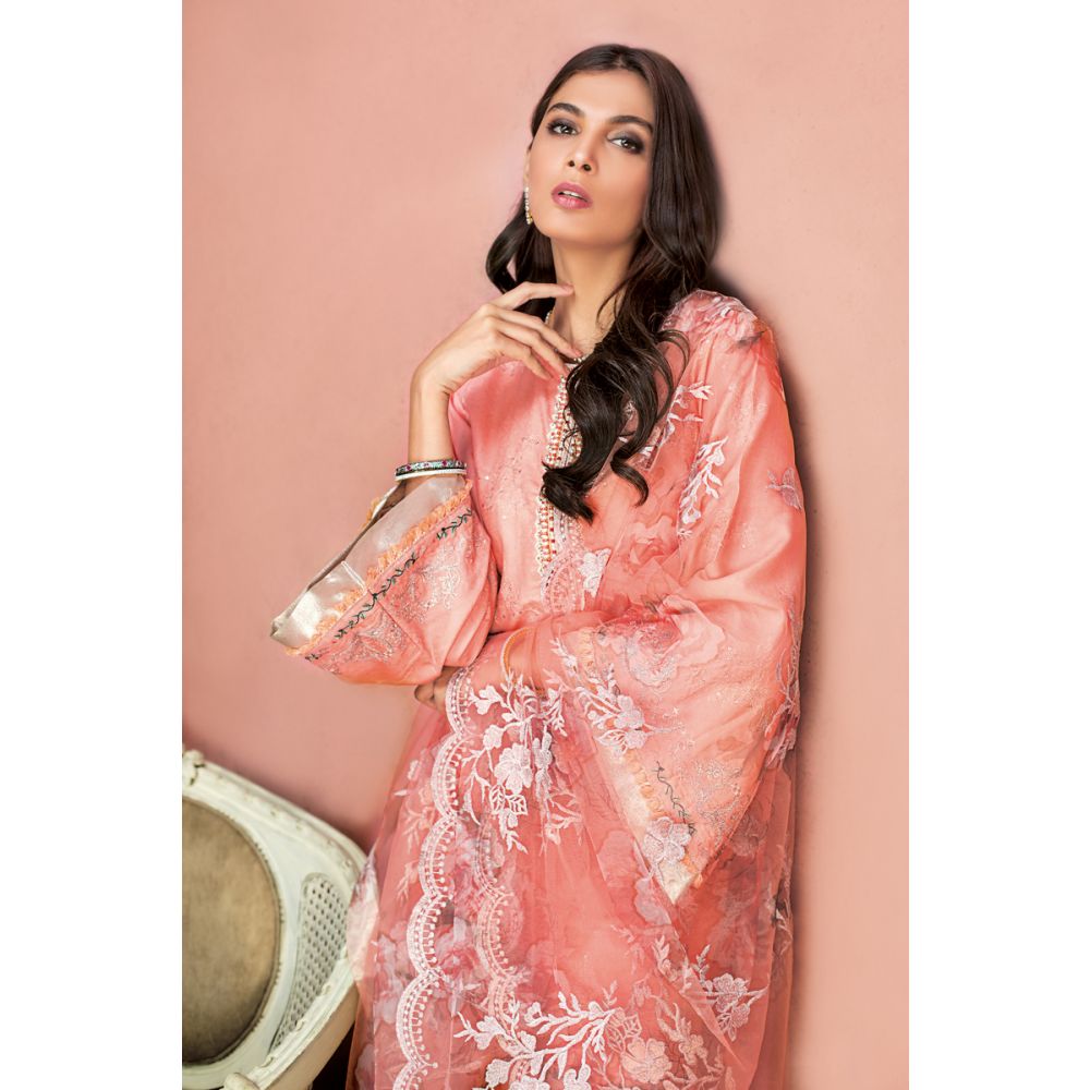 Gul Ahmed Embroidered Jacquard Unstitched 3 Piece Suit PM-340