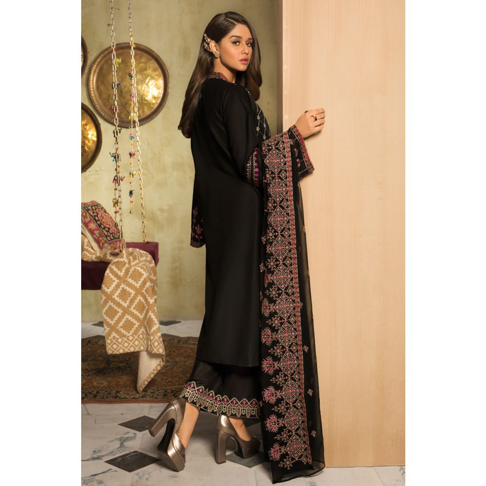 Gul Ahmed Embroidered Jacquard Unstitched 3 Piece Suit PM-358