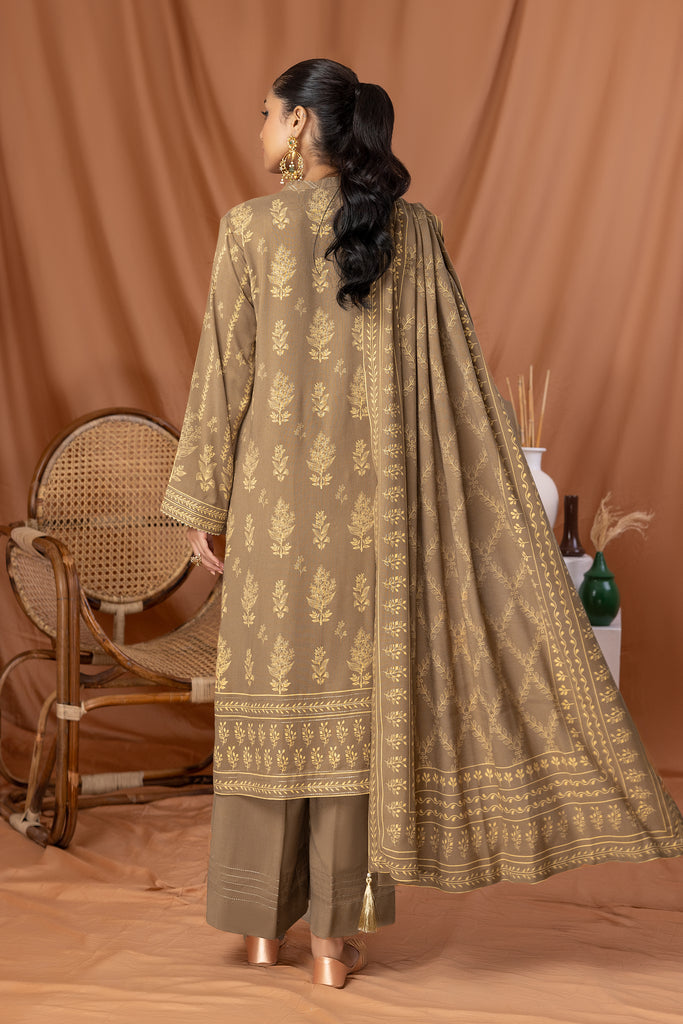 Lakhany 3 Piece Stitched Printed Pashmina Suit LSM-2938