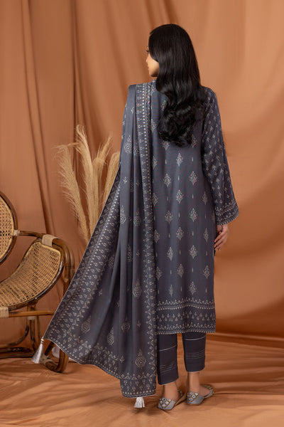 Lakhany 3 Piece Stitched Printed Pashmina Suit LSM-2944