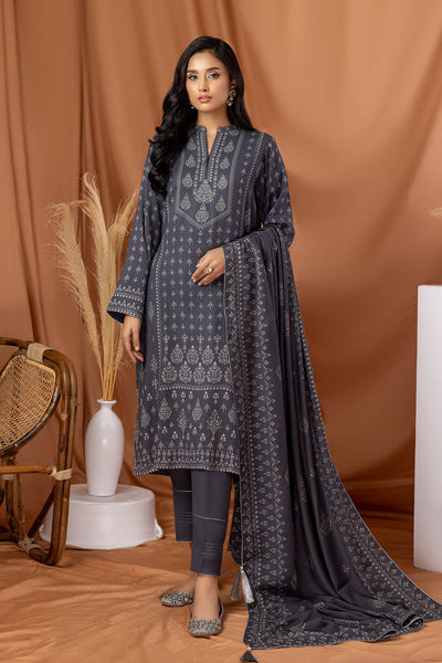 Lakhany 3 Piece Stitched Printed Pashmina Suit LSM-2944