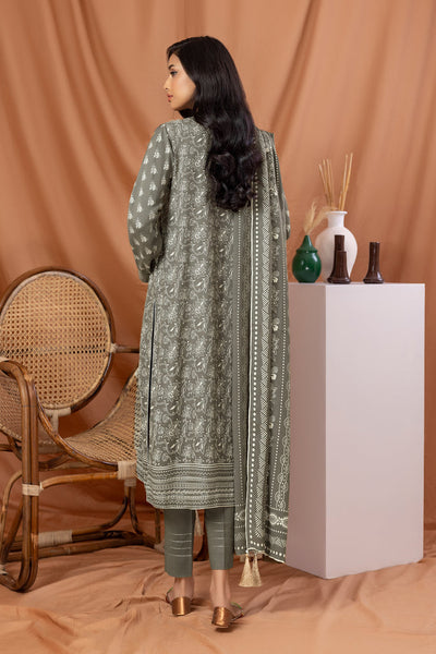 Lakhany 3 Piece Stitched Printed Pashmina Suit LSM-2927