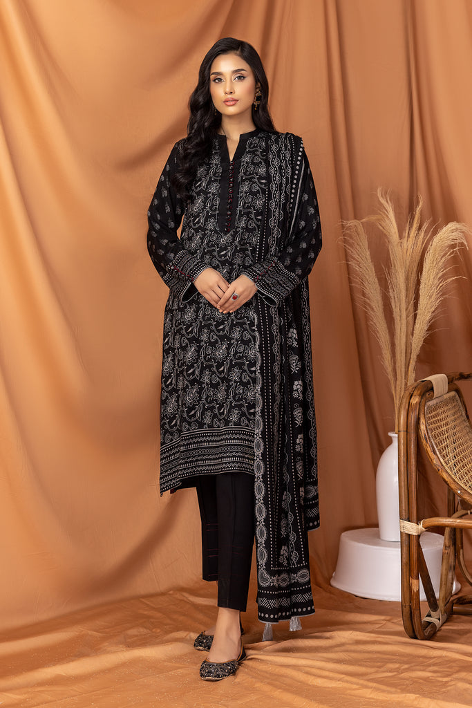Lakhany 3 Piece Stitched Printed Pashmina Suit LSM-2929
