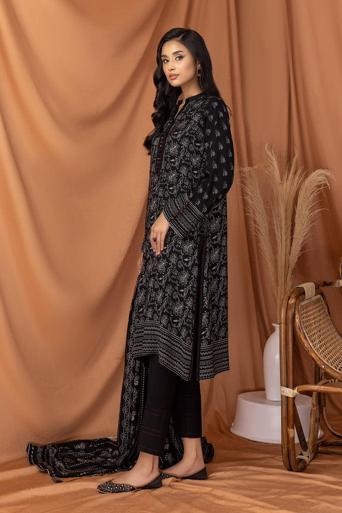 Lakhany 3 Piece Stitched Printed Pashmina Suit LSM-2929
