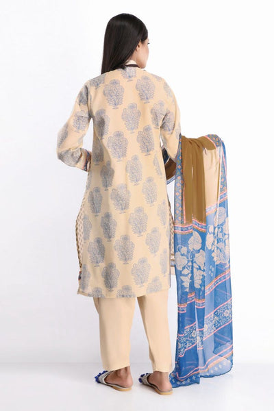Khaadi 3 Piece Dobby Unstitched Suit R-20203-A Off White