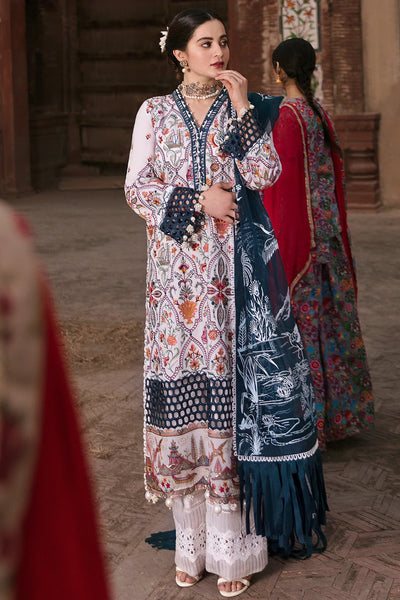 Afrozeh 3 Piece Stitched Embroidered Lawn Suit - SHAHBANO