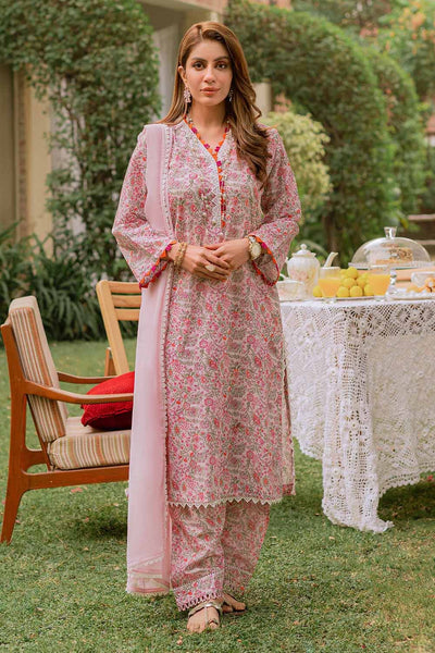 Gul Ahmed 1PC Lawn Unstitched Printed Fabric SL-32034