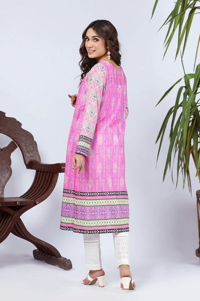 Lakhany 1 Piece Unstitched Summer Printed Lawn Shirt - SPK-2282