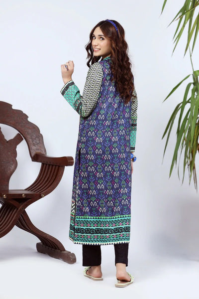Lakhany 1 Piece Unstitched Summer Printed Lawn Shirt - SPK-2283