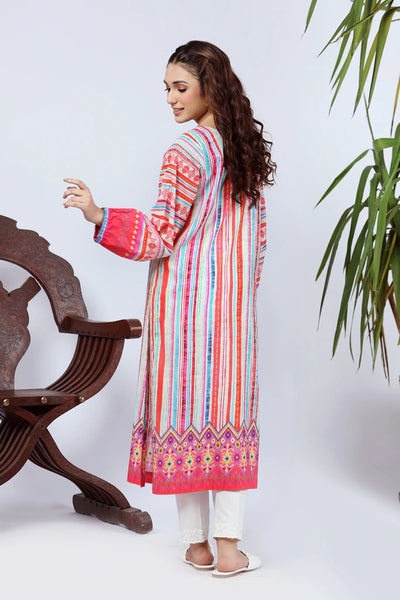Lakhany 1 Piece Unstitched Summer Printed Lawn Shirt - SPK-2286