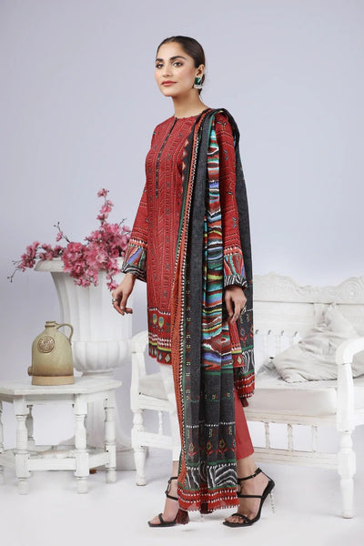 Lakhany 3 Piece Unstitched Summer Printed Lawn Suit - SPL-2248