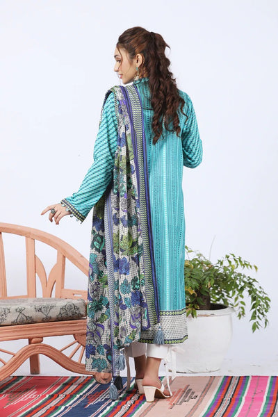 Lakhany 2 Piece Unstitched Summer Printed Lawn Suit - SPT-2263