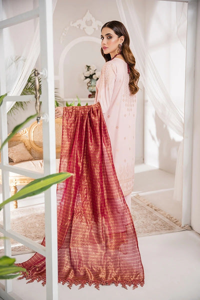 RAAYA Luxury Embroidered Jacquard Stitched 3pc Suit D-12 SQUIN