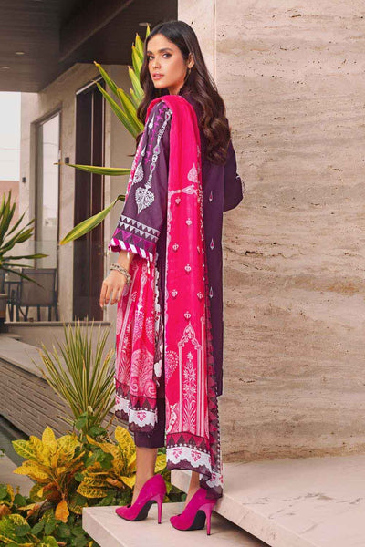 Gul Ahmed 3PC Tissue Silk Dupatta With Unstitched Lawn Suit SSM-12005