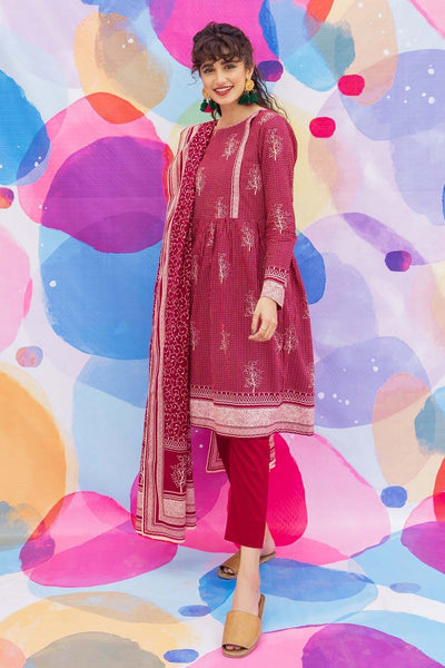 Gul Ahmed 2 Piece Unstitched Lawn Printed Suit TL-315-B