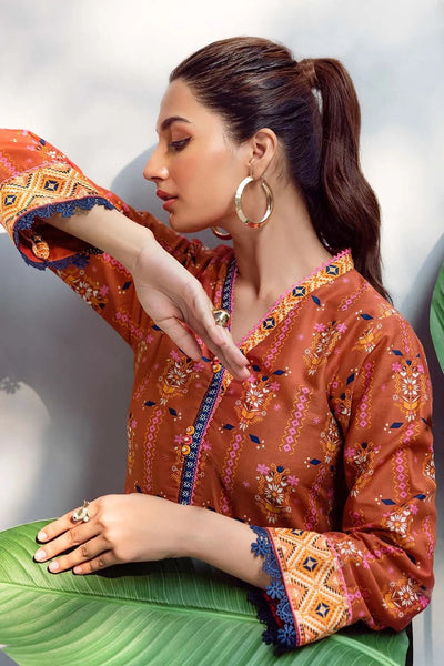 Gul Ahmed 2PC Unstitched Printed Lawn Suit TL-32015 A