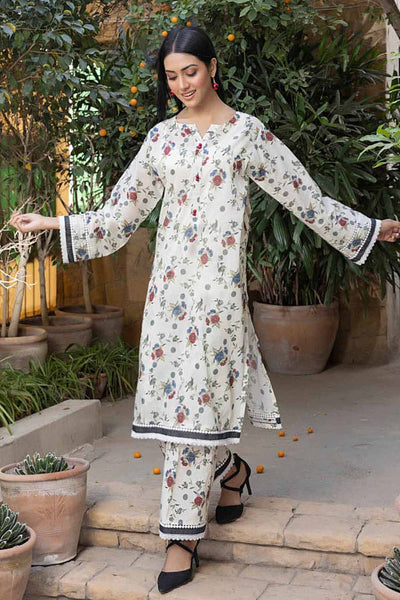 Gul Ahmed 2PC Lawn Unstitched Digital Printed Suit TL-32052