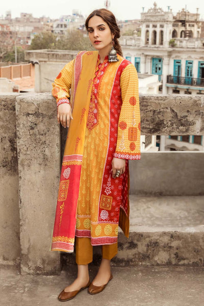 Gul Ahmed 2PC Unstitched Lawn Suit TL-365