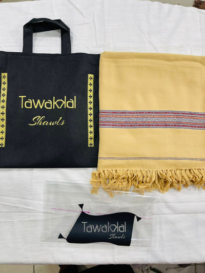 Tawakkal Fabric 01 Piece Shawls Collection - D-04