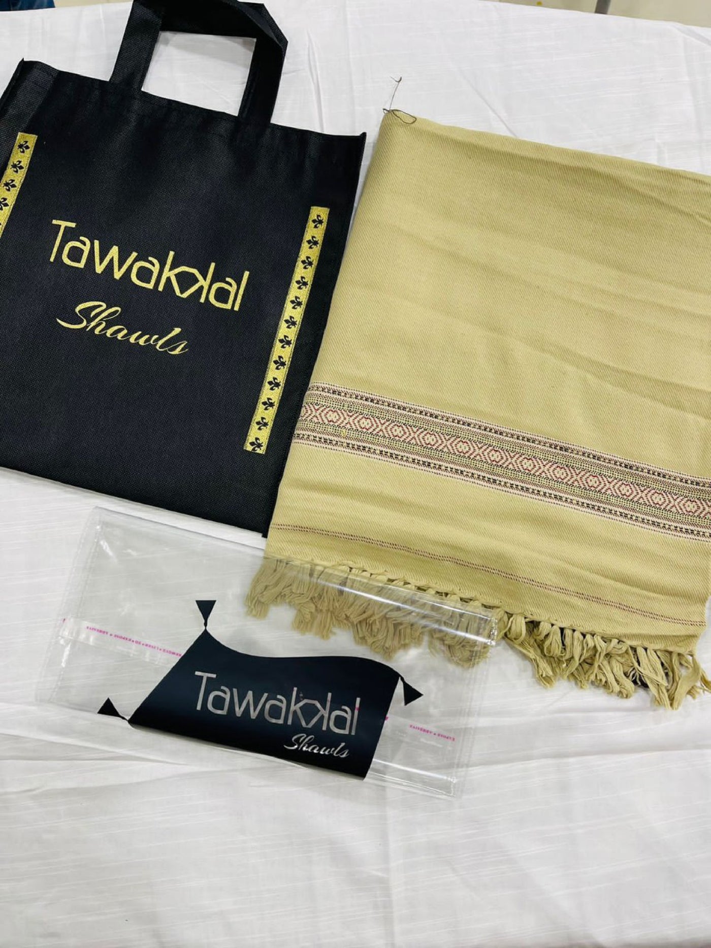 Tawakkal Fabric 01 Piece Shawls Collection - D-07