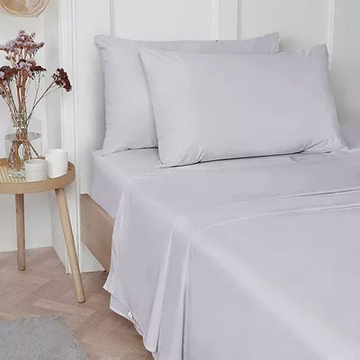 100% Luxury Cotton Plain Dyed Fitted Sheets - Vantona Home Sheeting