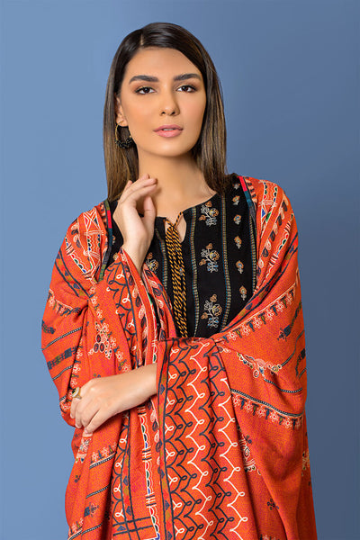 Lakhany 3 Piece Stitched Embroidered Suit LSM-2966