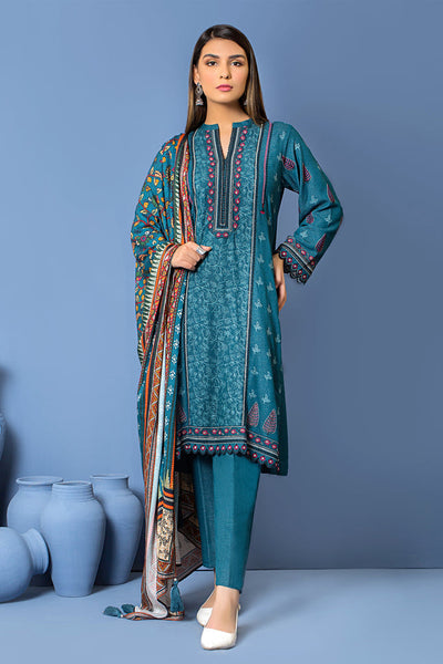 Lakhany 3 Piece Stitched Embroidered Suit LSM-2970
